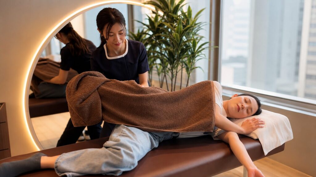 呼吸と姿勢から整える睡眠整体